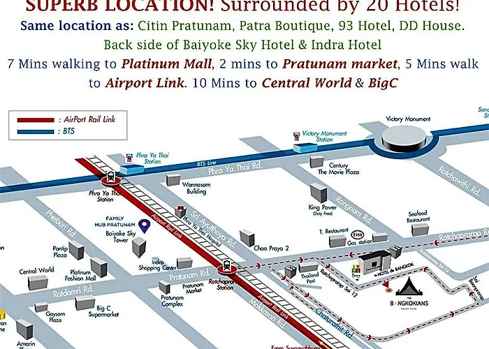 Family Hub @ Pratunam 4 - Group + Free Pickup